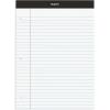 Ampad Evidence Dual-Pad Notepad 8-1/2″ x 11-3/4″, Legal Ruled, White, 100 Sheets/Pad
