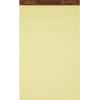 Ampad Gold Fibre Writing Pads, 8-1/2″ x 14″, Legal Rule, Canary Paper, 50 Sheets, 12 Pack (20-030R)