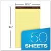 Ampad Gold Fibre Writing Pads, 8-1/2″ x 14″, Legal Rule, Canary Paper, 50 Sheets, 12 Pack (20-030R)