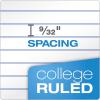 Ampad Single Wire Notebook, Size 11 x 9, 1 Subject, Assorted Covers, 100 Sheets, College Ruled (Pack of 6) (25-009)