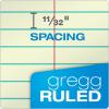 Ampad Spiral Steno Book, Gregg Rule, 6 x 9, Green Tint, 60 Sheets Per Notebook (25-270)