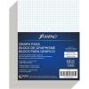 Ampad Evidence Quadrille Pad, Size 8-1/2 x 11, White Paper, 4×4 Quad Ruling, 20 Pound Premium Stock Paper, 50 Sheets Per Pad (22-000) (10 Pads)(10 Pads)