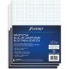 Ampad Evidence Quadrille Pad, Size 8-1/2 x 11, White Paper, 4×4 Quad Ruling, 20 Pound Premium Stock Paper, 50 Sheets Per Pad (22-000) (10 Pads)(3 Pads)