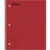 Ampad Single Wire Notebook, Size 11 x 9, 1 Subject, Assorted Covers, 100 Sheets, College Ruled (Pack of 6) (25-009)