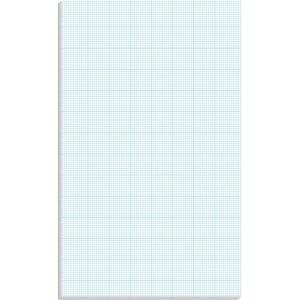 Ampad Evidence Cross-section Legal-Size Quadrille Pad, White (22-028)(1 – Pack)