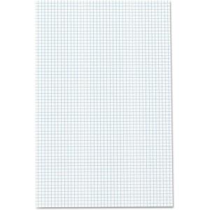 Ampad Quadrille Double Sided Pad, 11 x 17, White, 4×4 Quad Rule, 50 Sheets, 1 Pad (22-037)
