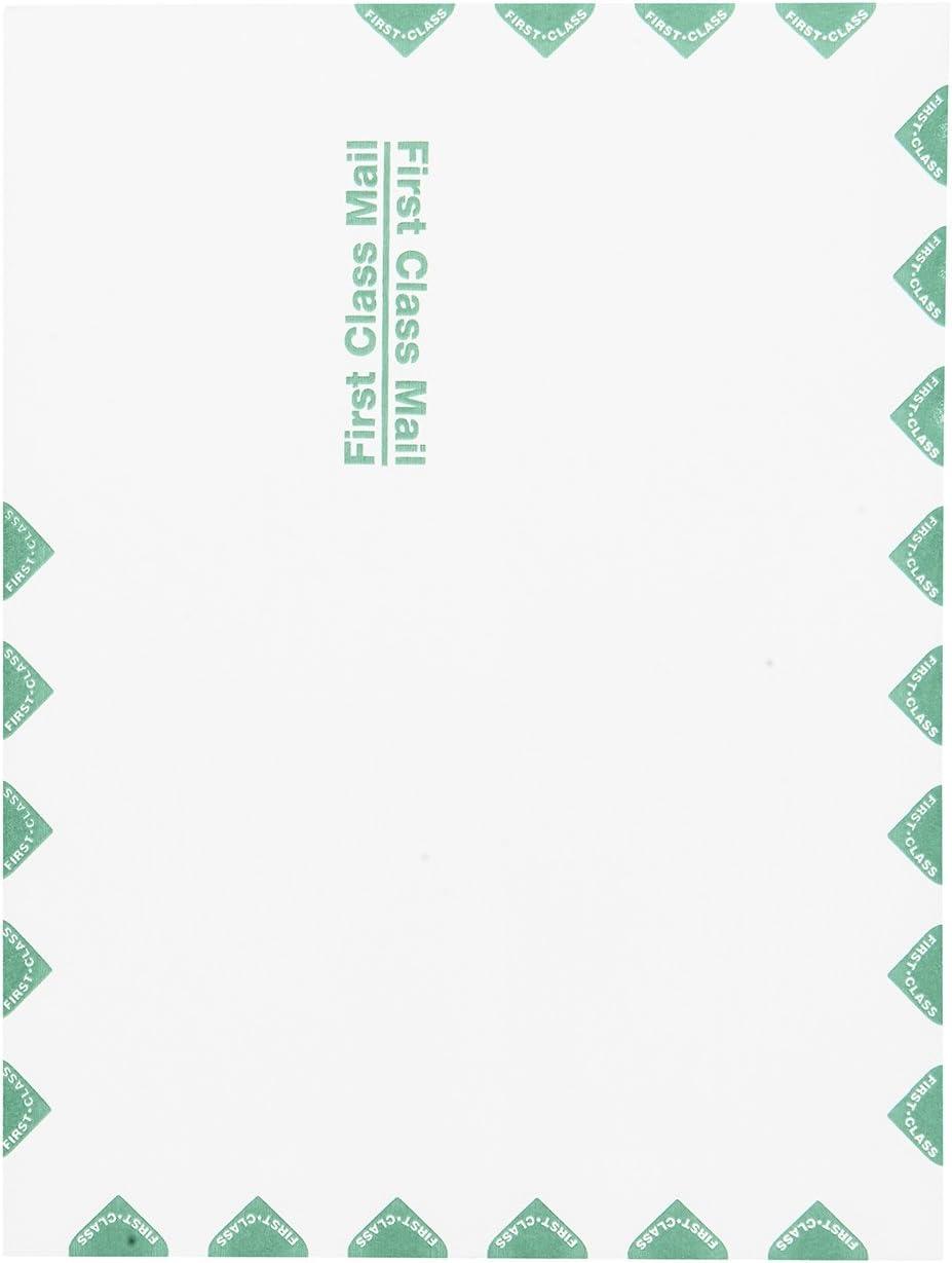 image:imageQuality Park Catalog Envelopes RediSeal First Class Border 10 x 13Inches White Box of 100 54395One Size Pack of 5