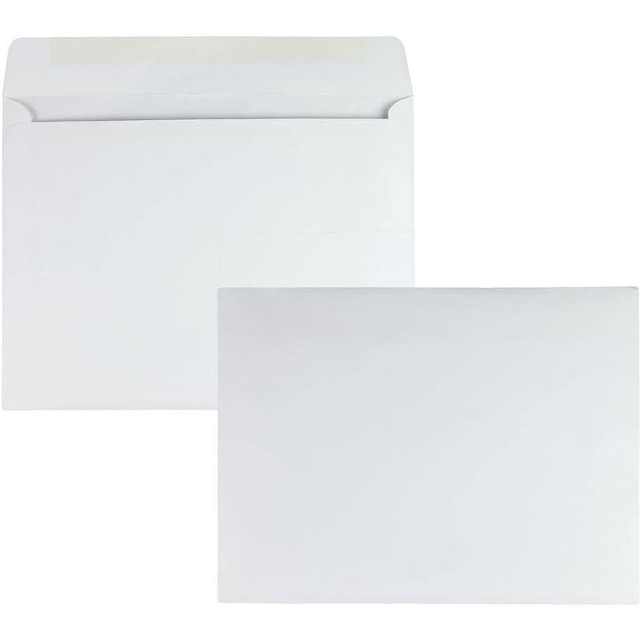 image:imageQuality Park Large FormatCatalog Envelopes 10 x 13 White Box of 100 QUA37613