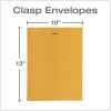 Quality Park Park Ridge Kraft Clasp Envelopes, 10 x 13 inches, Box of 100 (QUA43097)