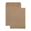 Quality Park 100% Recycled Kraft Catalog Envelope, Redi-Seal, Brown Kraft, 9 x 12, (43511)