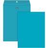 Quality Park 38736 Fashion Color Clasp Envelope, 9 x 12, 28lb, Yellow (Pack of 10)(Blue)