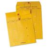 Quality Park Interoffice Envelopes, String and Button, Brown Kraft, 10 x 13, 100 per Case (QUA63650)