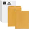 Quality Park Park Ridge Kraft Clasp Envelopes, 10 x 13 inches, Box of 100 (QUA43097)