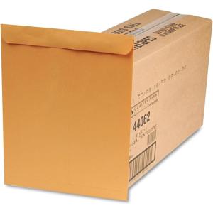 Quality Park 12 x 15-1/2 Catalog Envelopes with Self Seal Closure, for Mailing, Storage and Organizing, 28 lb. Brown Kraft, 250/Box (QUA44062)(250 Count)