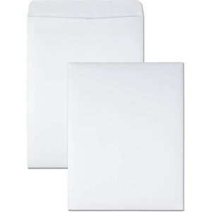 Quality Park 9-1/2 x 12-1/2 Catalog Mailing Envelopes, Redi-Seal Self Seal Envelope Closure, Durable 28 lb White Wove Paper, 100 per Box (QUA43617)