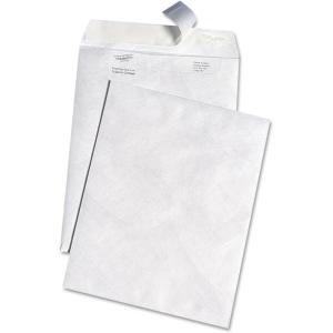 Survivor R3120 White Leather Tyvek Mailer, 9 x 12, White (Box of 100)(9 x 12)