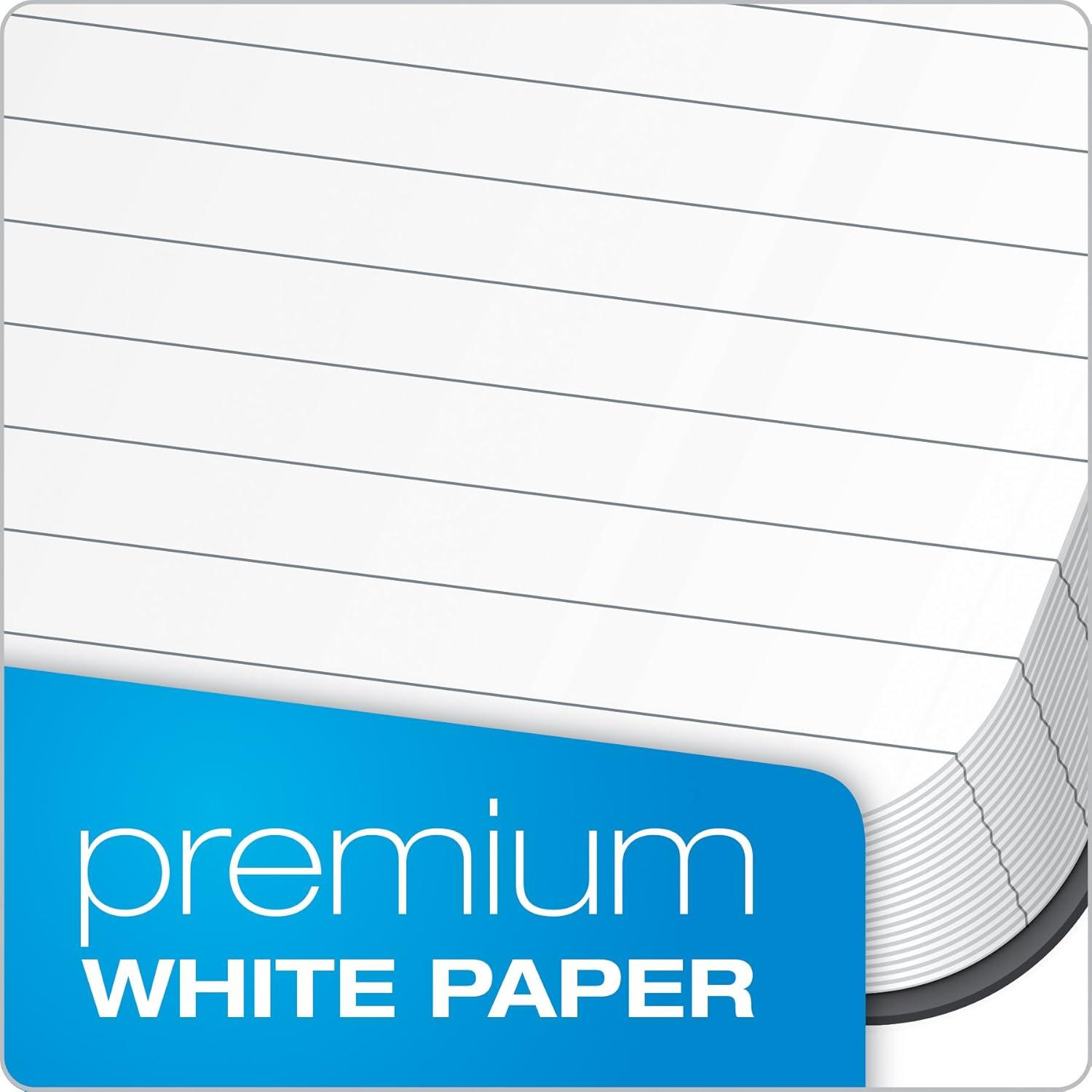image:imageOxford Idea Collective Professional Notebook Double WireO 9 12 x 6 58 Ruled 80 Sheets Gray 57013IC