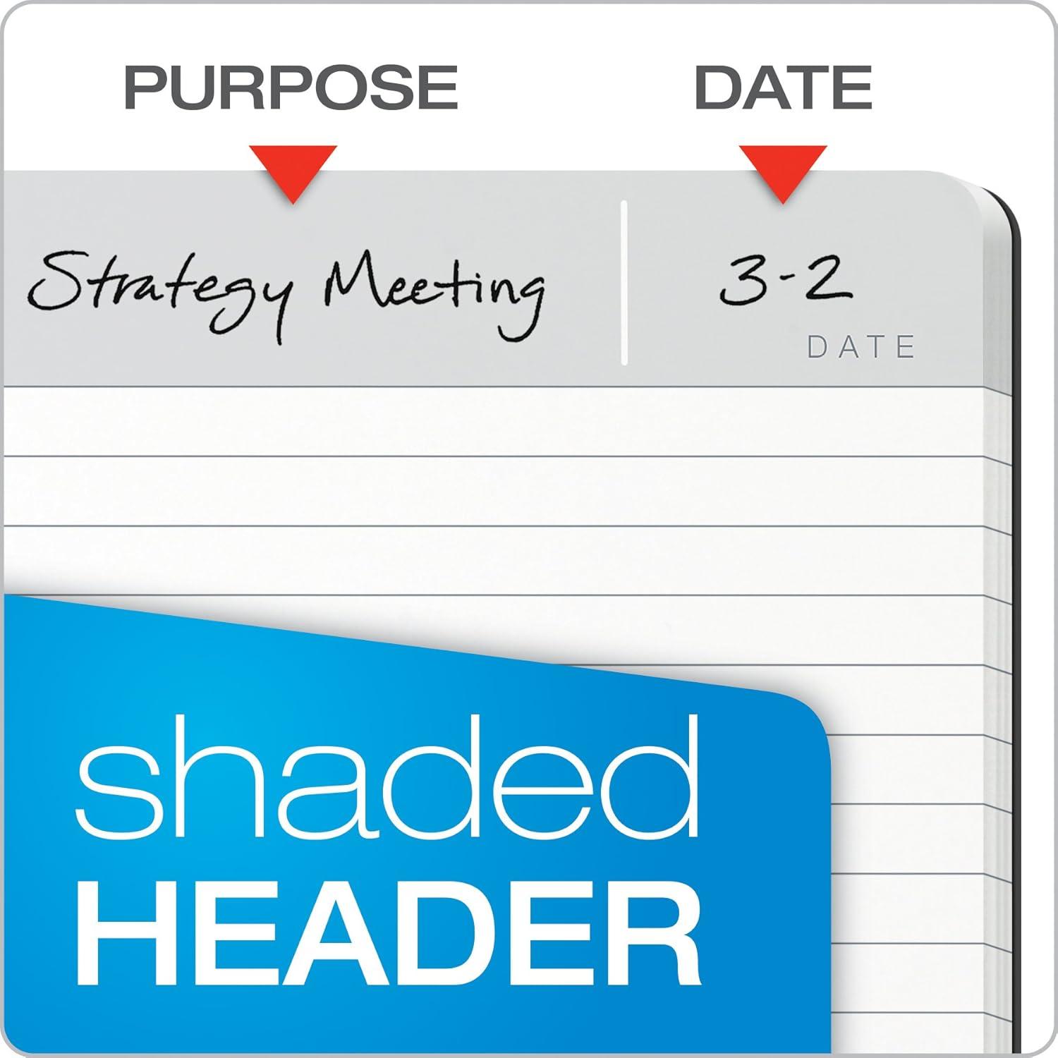image:imageOxford Idea Collective Professional Notebook Double WireO 9 12 x 6 58 Ruled 80 Sheets Gray 57013IC