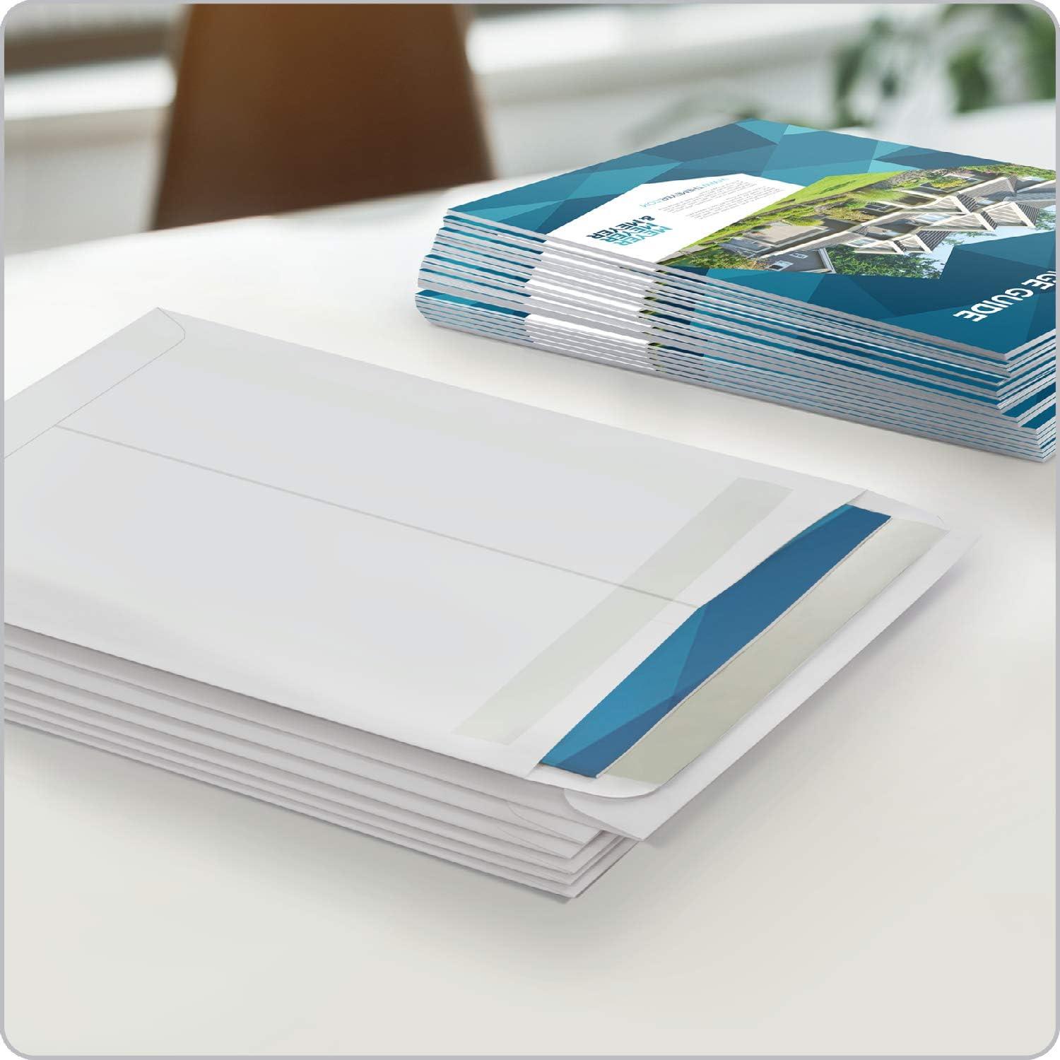 image:imageQuality Park 10 x 13 Catalog Envelopes RediSeal SelfSealing Closure for Mailing Storing Organizing 28 lb White Wove 100 per Box QUA43717Large