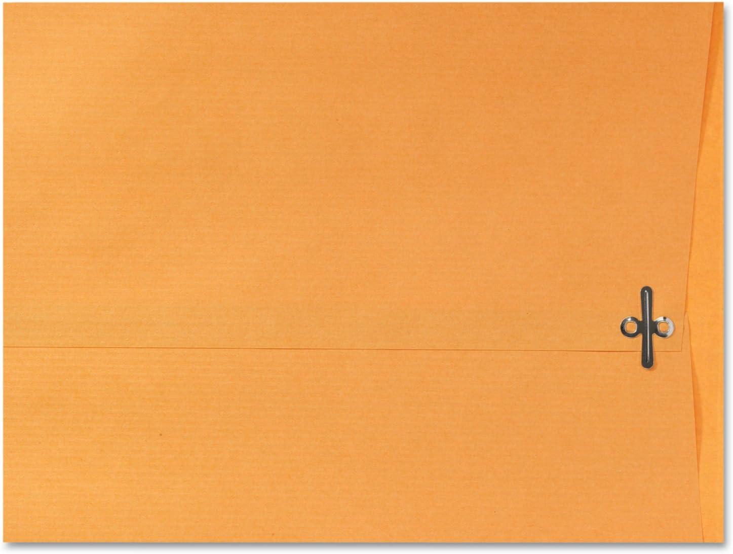 image:imageQuality Park Clasp Envelopes Gummed Brown Kraft 9 x 12 100 per Box QUA43090