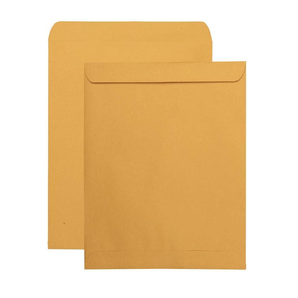 image:imageQuality Park Catalog Mailing Envelopes 1112 x 1412 Envelopes Gummed Heavy 28 lb Kraft Paper for Mailing Organizing and Storage 250 per Box QUA41865 Light Brown
