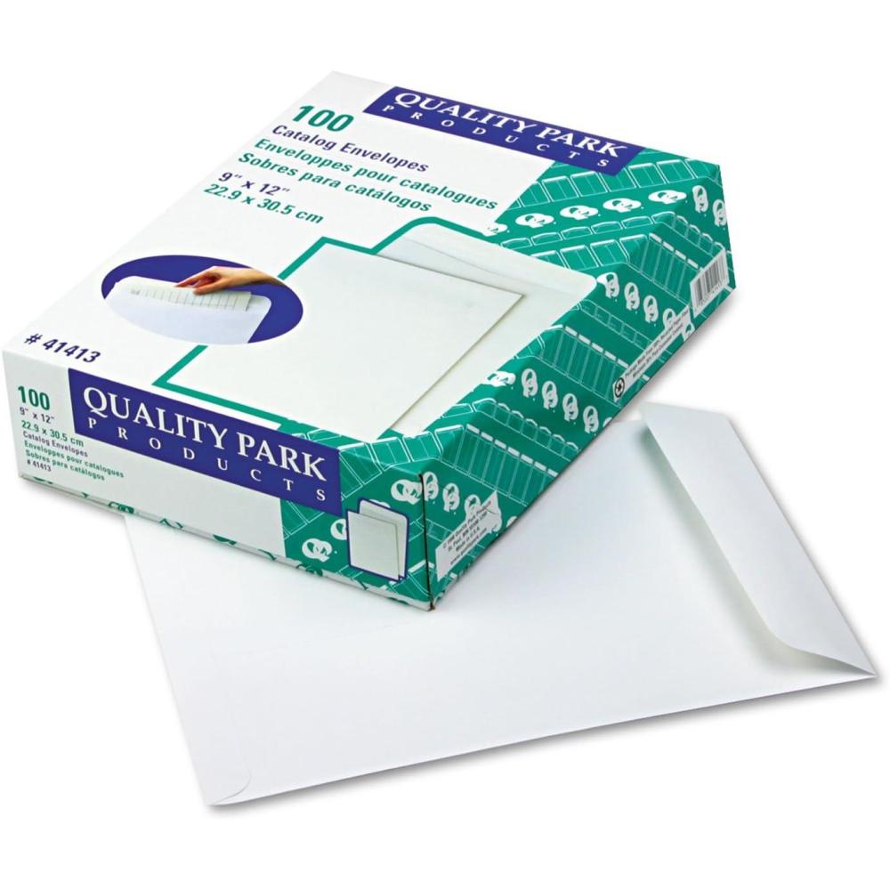 image:imageQuality Park Quality Park White Plain Catalog Envelopes QUA41413White