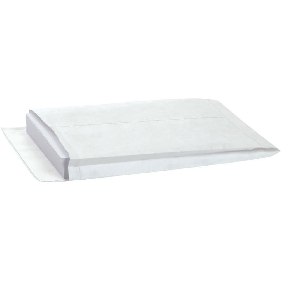 image:imageQuality Park Tyvek Envelopes 100 Pack Large 10 x 13 Mailers 15 Inch Expansion Rip Puncture amp Water Resistant Self Sealing Mailing Bags for Lightweight Shipping White Made in USA