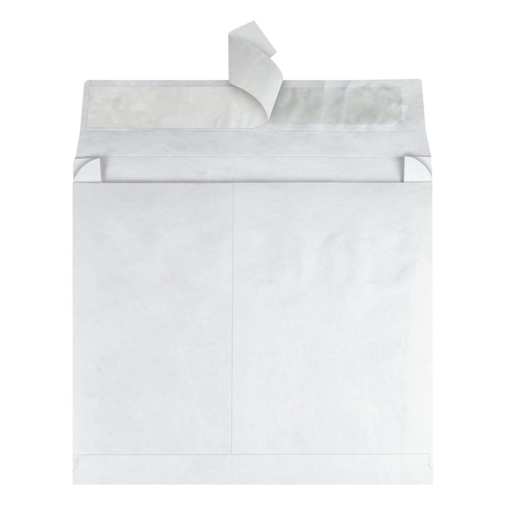 image:imageQuality Park Tyvek Plain Side Expanion Envelopes 10 x 15 x 2 inches Box of 100 QUAR4450