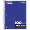 Oxford 1-Subject Notebook, 8″ x 10-1/2″, Wide Rule, 100 Sheets (65031)