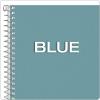 Oxford Kraft Cover Notebook, 9.5 x 6 Inches, College Rule, 80 Sheets Each, Blue Covers, Box of 24 (65121)