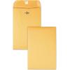 Quality Park Park Ridge Kraft Clasp Envelope, #55, Square Flap, Clasp/gummed Closure, 6 X 9, Brown Kraft, 100/box