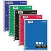 Oxford 1-Subject Notebook, 8″ x 10-1/2″, Wide Rule, 100 Sheets (65031)