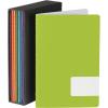 Oxford Mini Journals, 8 Pack of 4″ x 6″ Notebooks, Includes Charcoal Gray Storage Box, 48 Lined Pages, Stitch Binding, Assorted Colors (89770)