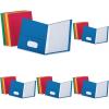 Oxford Two-Pocket Folders w/Fasteners, Assorted Colors ,Letter Size, 25 per box (57713)(25-Count (Pack of 5))