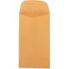 Quality Park #3 Coin/Small Part Envelopes, Gummed, Brown Kraft, 500 per Box, (50260)(#3 – 2-1/2 x 4-1/4)