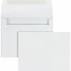 Quality Park Greeting Card/Invitation Envelope, A-2, Square Flap, Gummed Closure, 4.38 X 5.75, White, 500/box