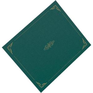 Oxford Certificate Holders, Letter Size, Burgundy, 5 per Pack5 (29900585BGD)(Green)