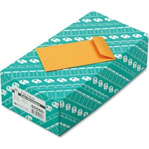 Quality Park #3 Coin/Small Part Envelopes, Gummed, Brown Kraft, 500 per Box, (50260)(#5.5 – 3-1/8 x 5-1/2)