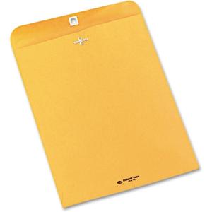 Quality Park 9 x 12 Clasp Envelopes with Deeply Gummed Flaps, Great for Filing, Storing or Mailing Documents, 28 lb Brown Kraft, 250 per Box (37590)(10×13)