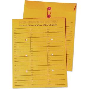 Quality Park, Interoffice Envelopes, String-Tie Box, Brown Kraft, 10×13, 100 per Box (63562), Light Brown