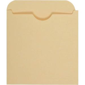 Quality Park Library Book Card Pockets with Ungummed Backs, A7, Cameo Buff, 250/box