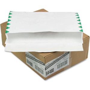 Survivor R4460 Tyvek Booklet Expansion Mailer, 1st Class, 10 x 15 x 2, White, 18lb (Case of 100)