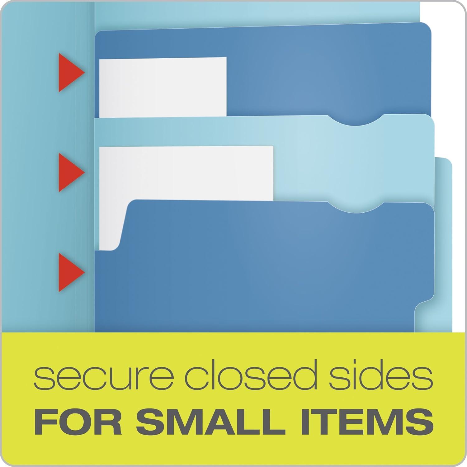 image:imagePendaflex Divide It Up File Folders Letter Size Assorted Colors 12Pack 10773Size 12 per pack Pack of 12