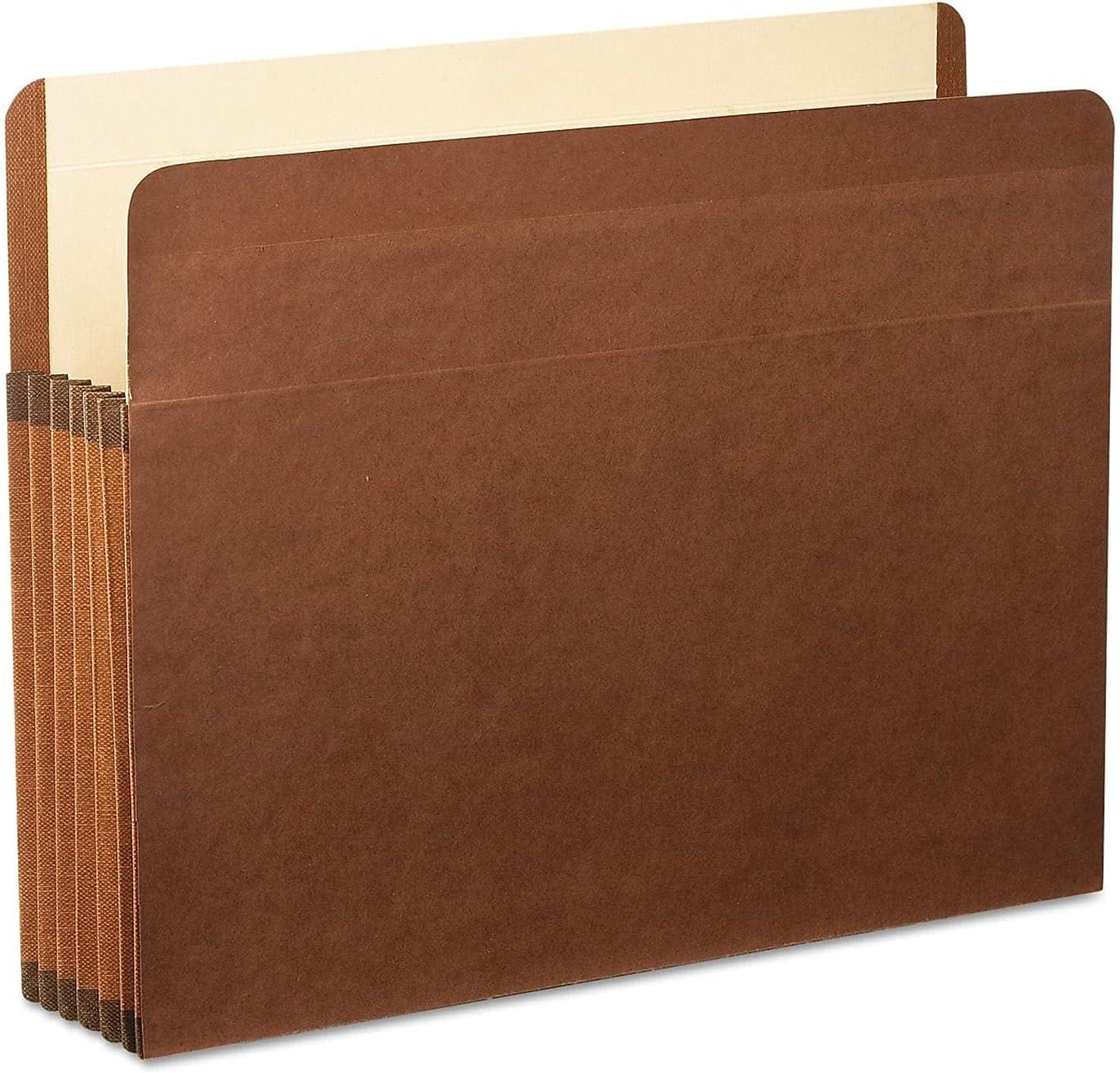 image:imagePendaflex Premium Reinforced File Pockets Letter Size Brown 35 Expansion 10BX 85343525 Expansion 5 Box