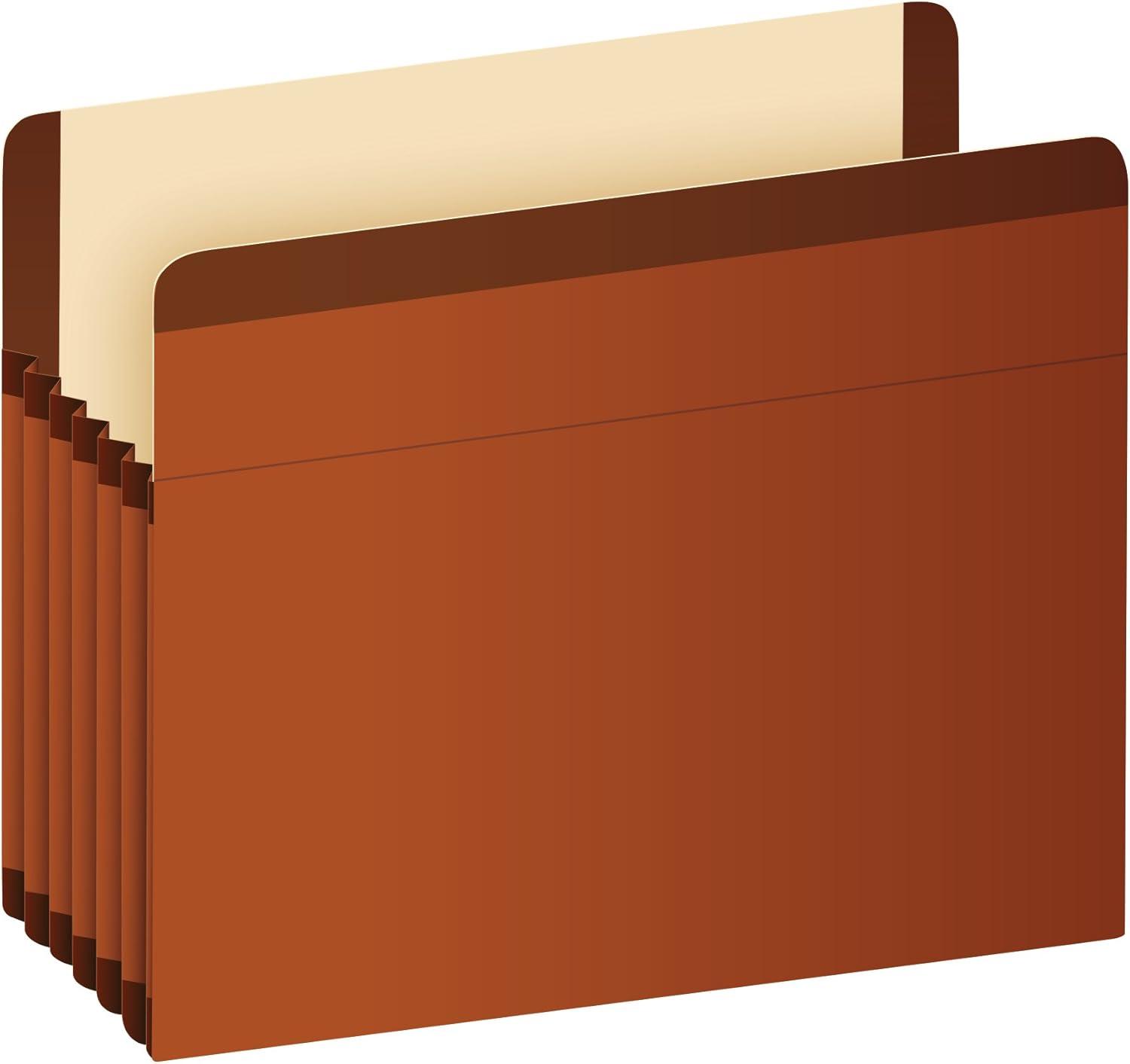 image:imagePendaflex Premium Reinforced File Pockets Letter Size Brown 35 Expansion 10BX 85343525 Expansion 5 Box
