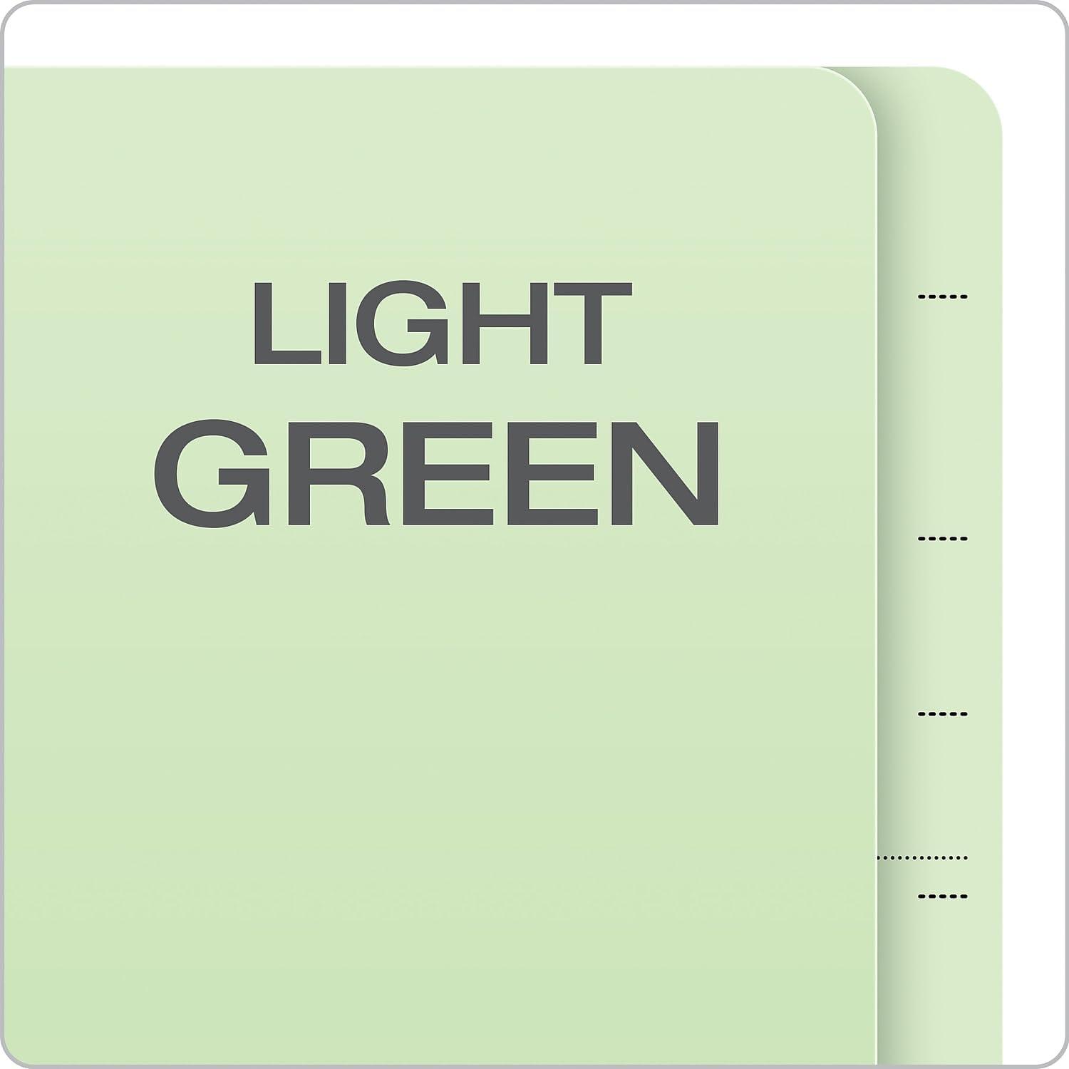 image:imagePendaflex Pressboard EndTab Classification Folders Legal Size 1 Divider 25 Expansion Light Green Straight Cut 10BX 23314Legal