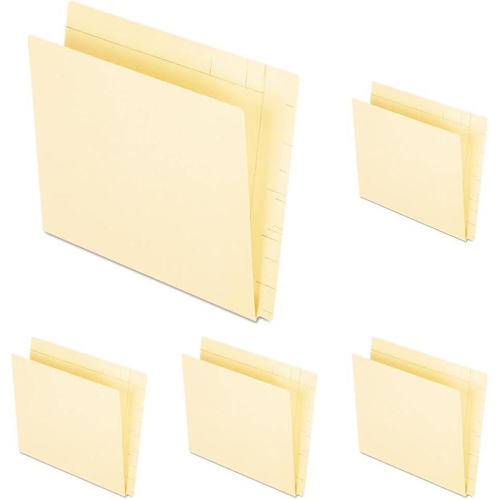 image:imagePendaflex 16640 Conversion Folders Straight Cut Top Tab Letter Manila Box of 100Letter Pack of 5