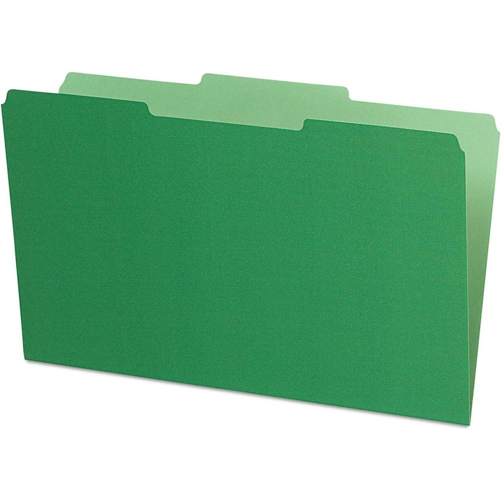 image:imagePendaflex 435013BLU Interior File Folders 13 Cut Top Tab Legal Blue Box of 100Green