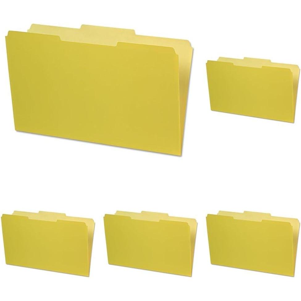image:imagePendaflex 435013BLU Interior File Folders 13 Cut Top Tab Legal Blue Box of 100Yellow