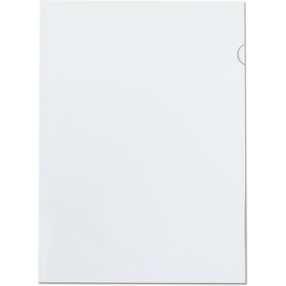 image:imagePendaflex Color Jacs Transparent File Jackets Letter Size Poly Clear 50 per Box 61504EELetter Pack of 10
